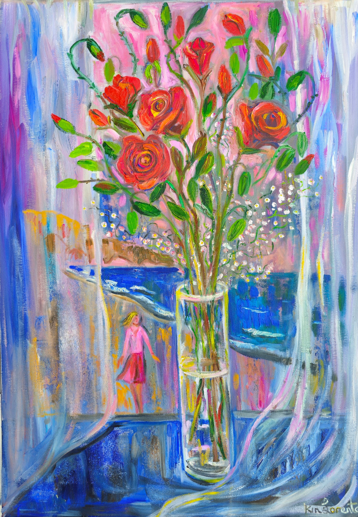 Flores y ventana