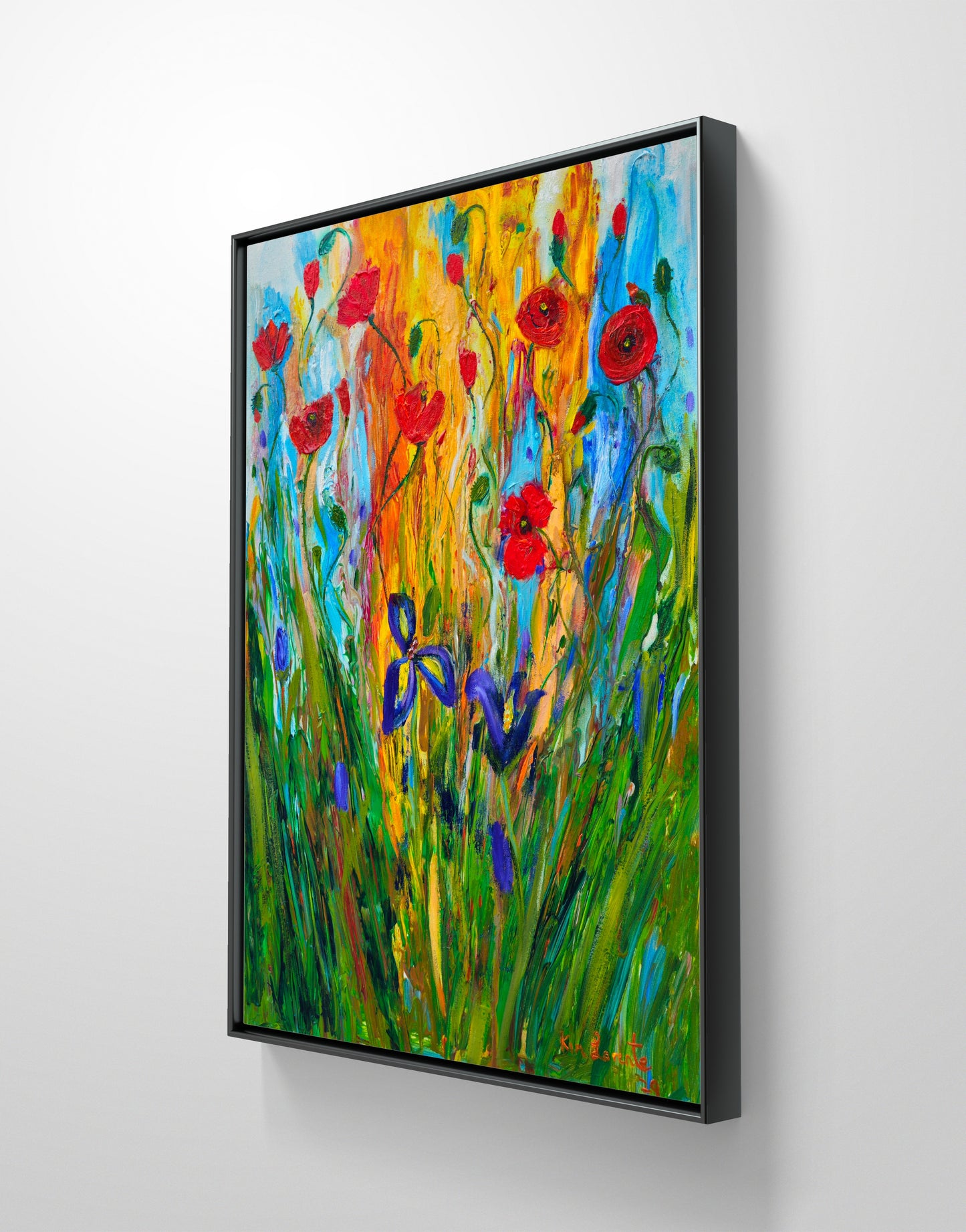Wind over poppies