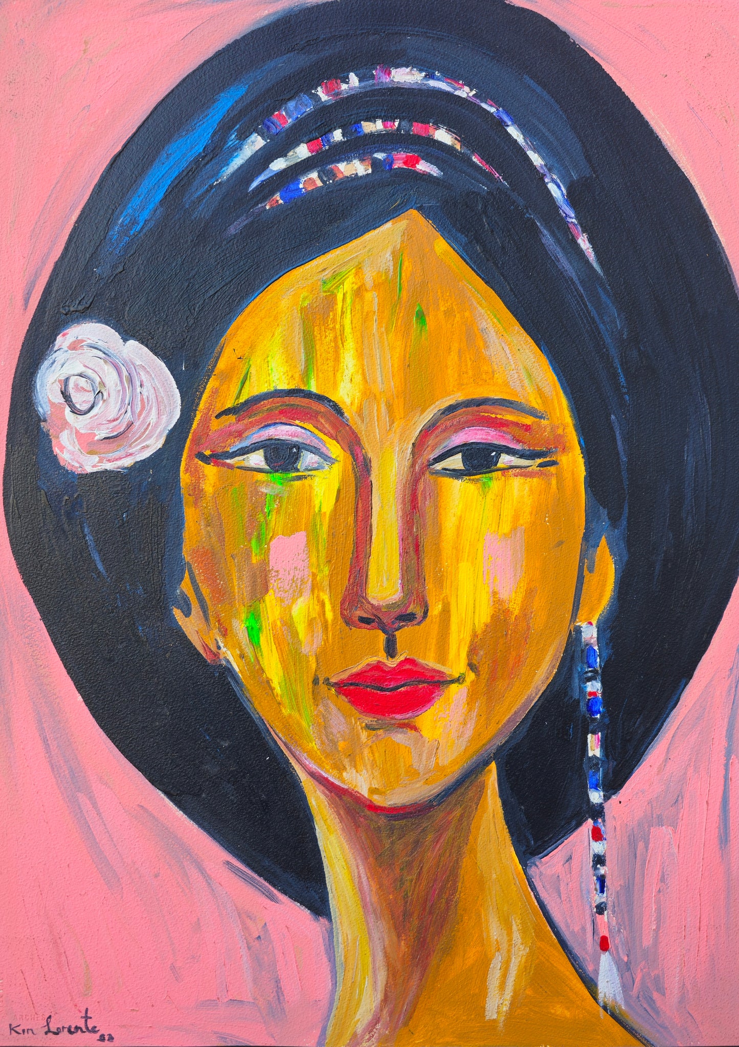 Mujer asiática