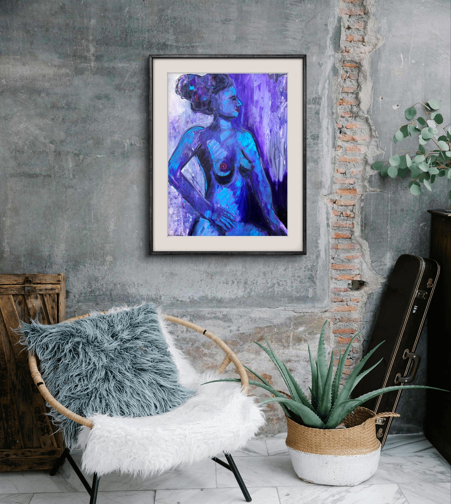 Desnudo en azul