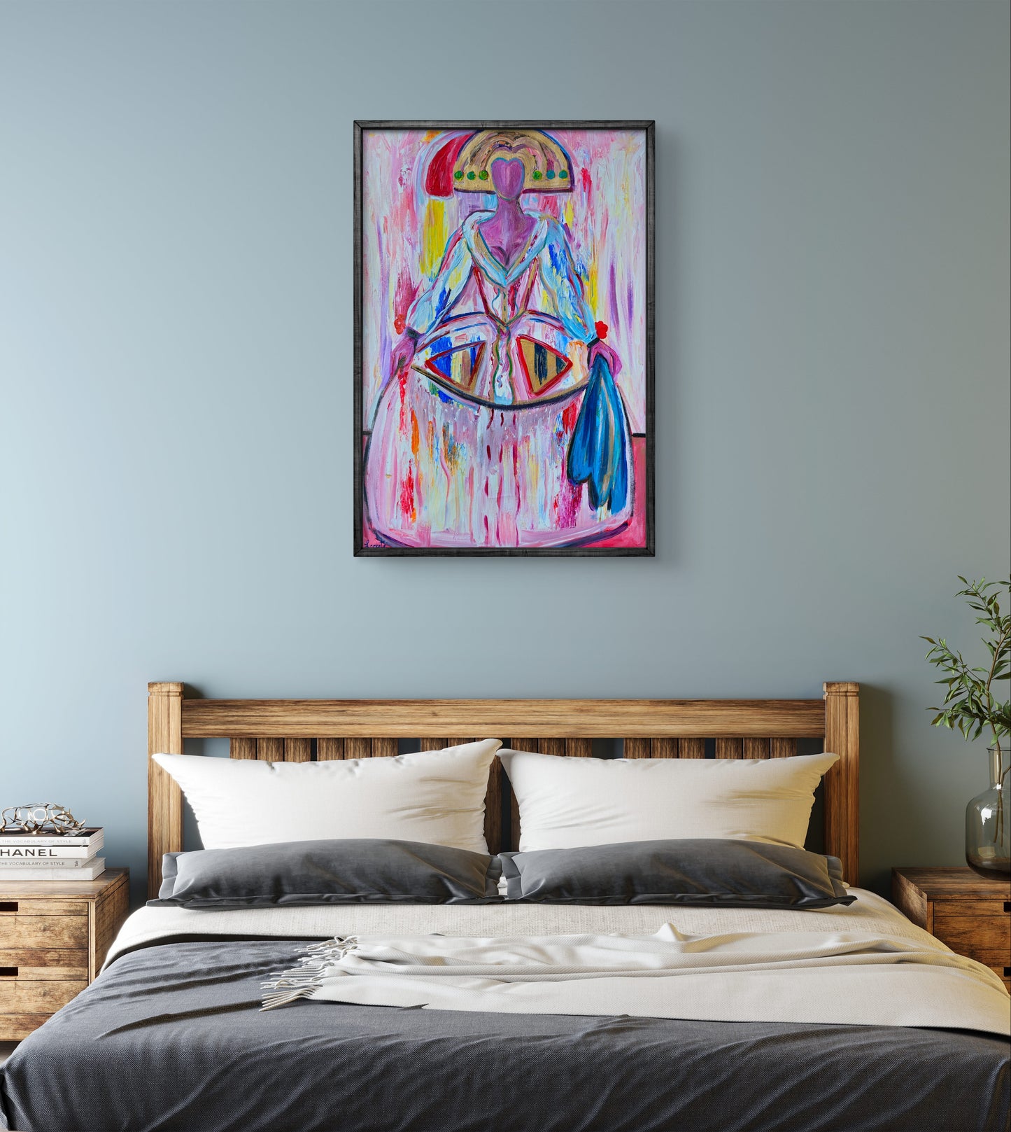 Menina en rosa