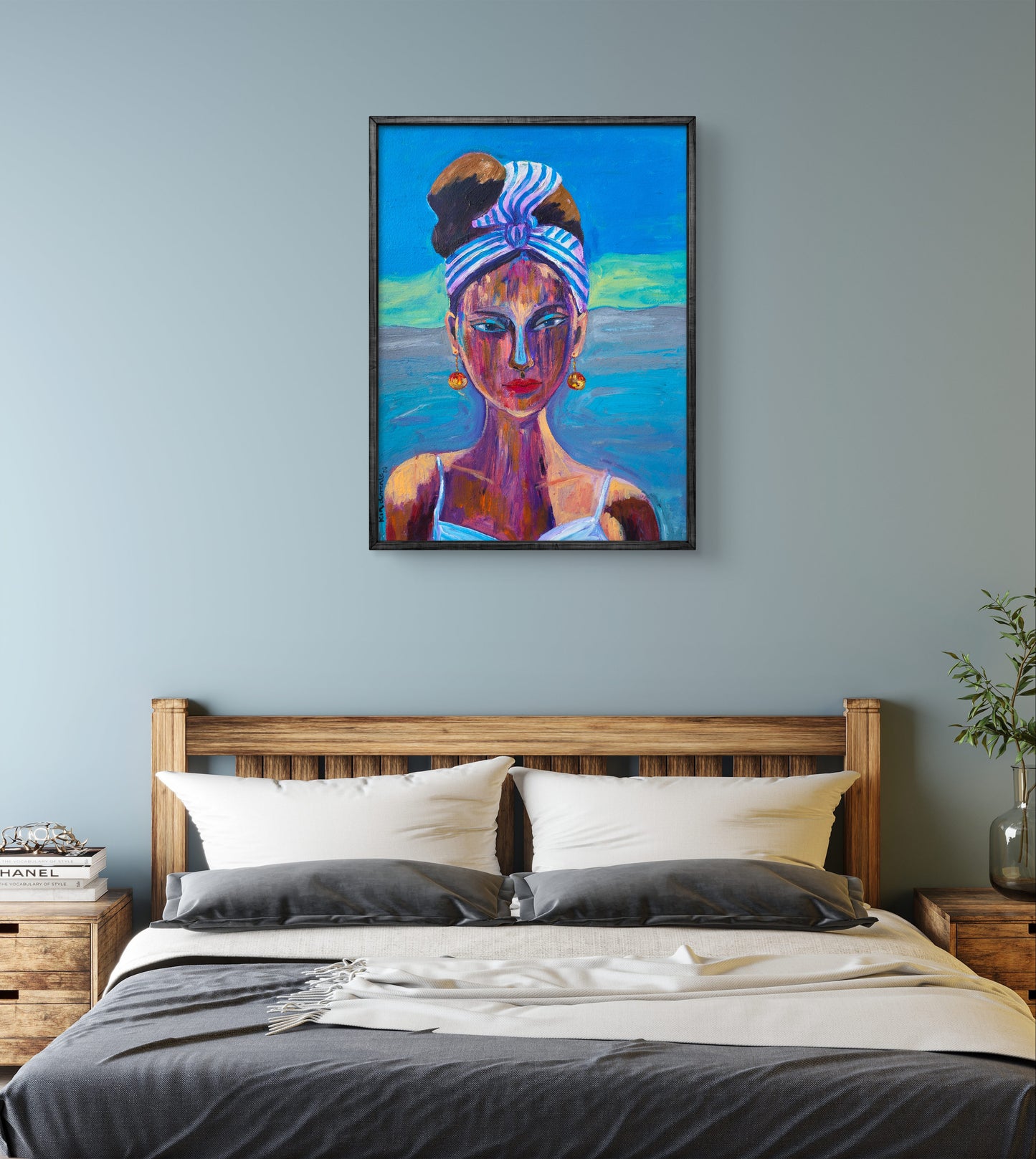 Mujer y mar