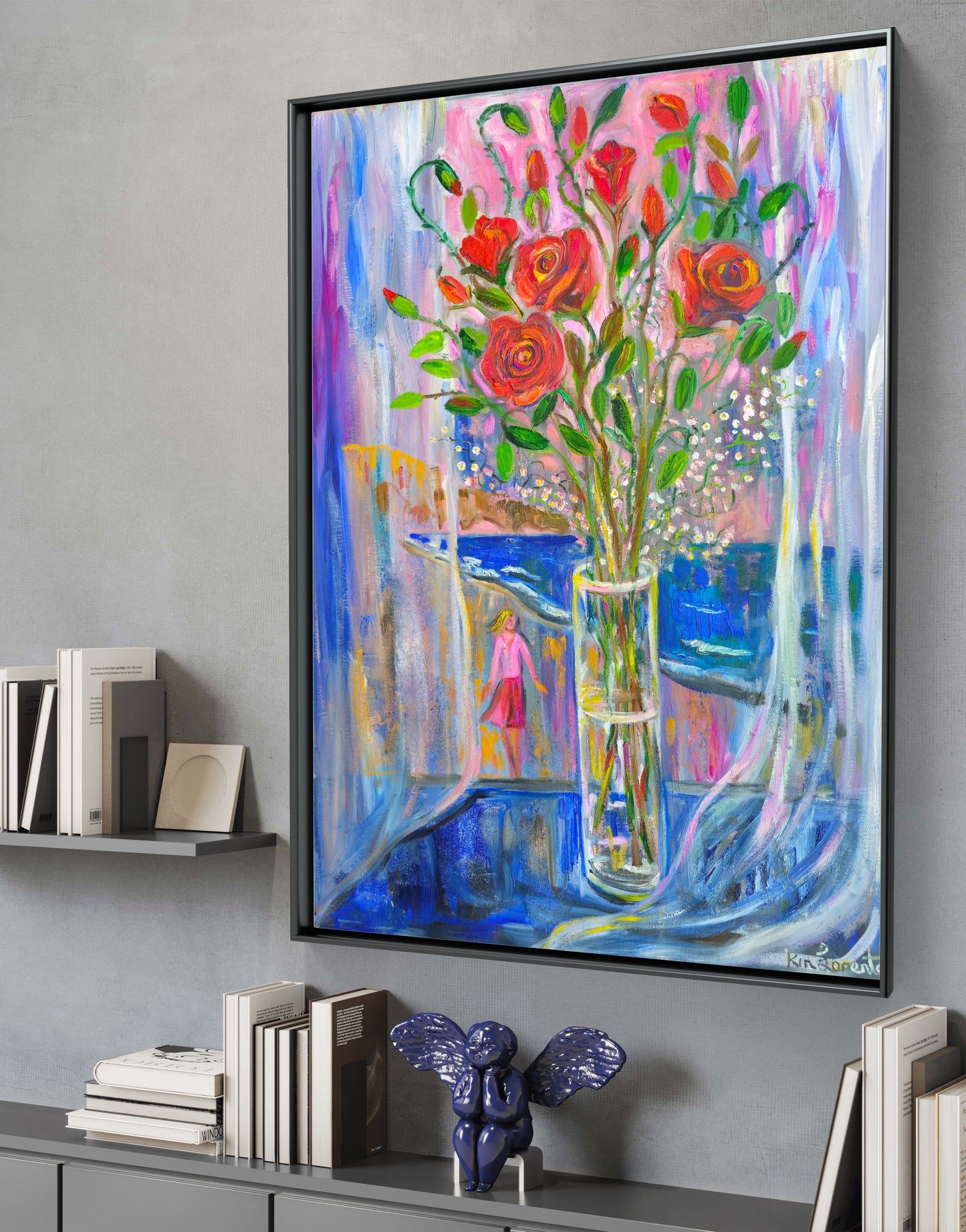 Flores y ventana