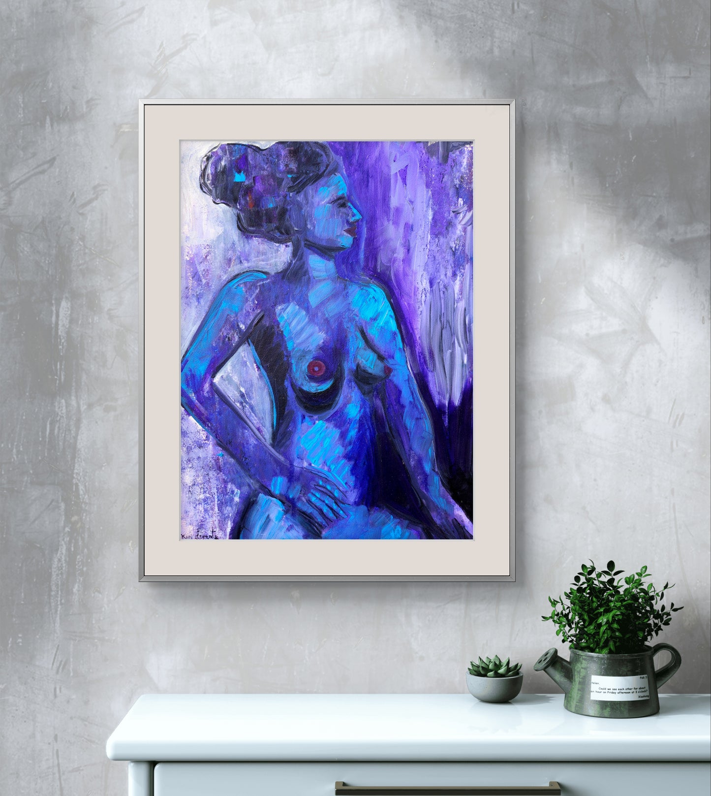 Desnudo en azul