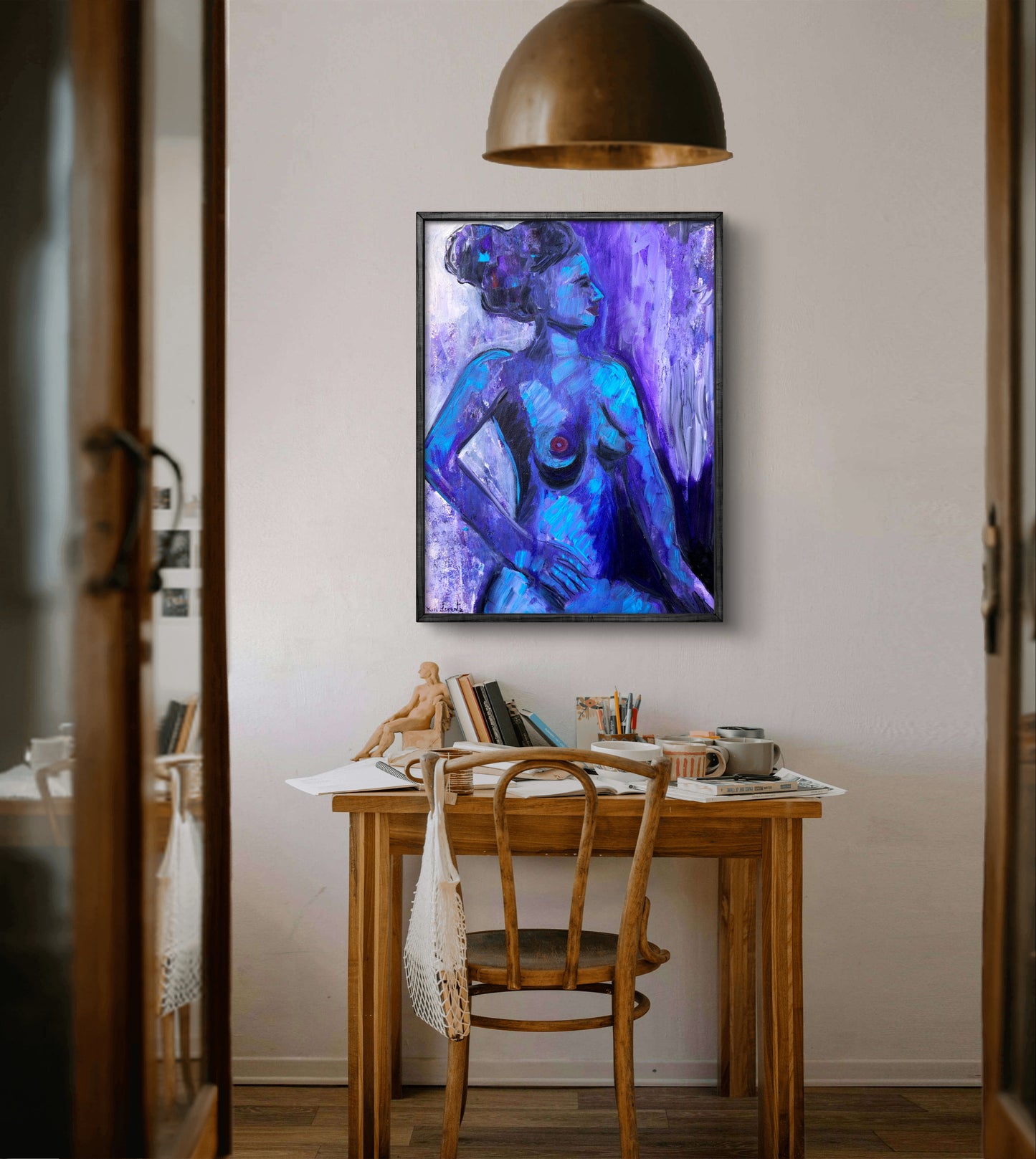 Desnudo en azul