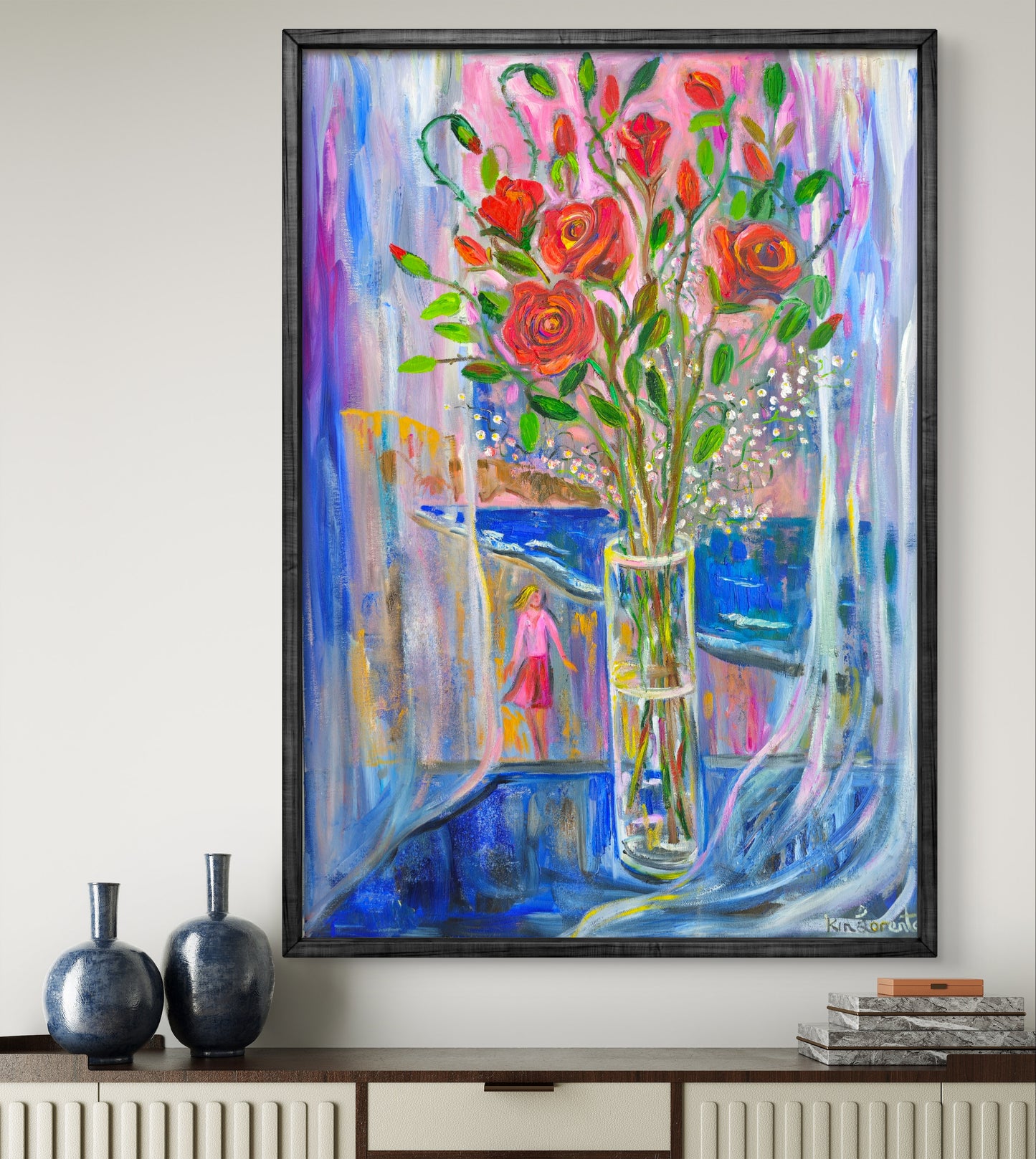 Flores y ventana