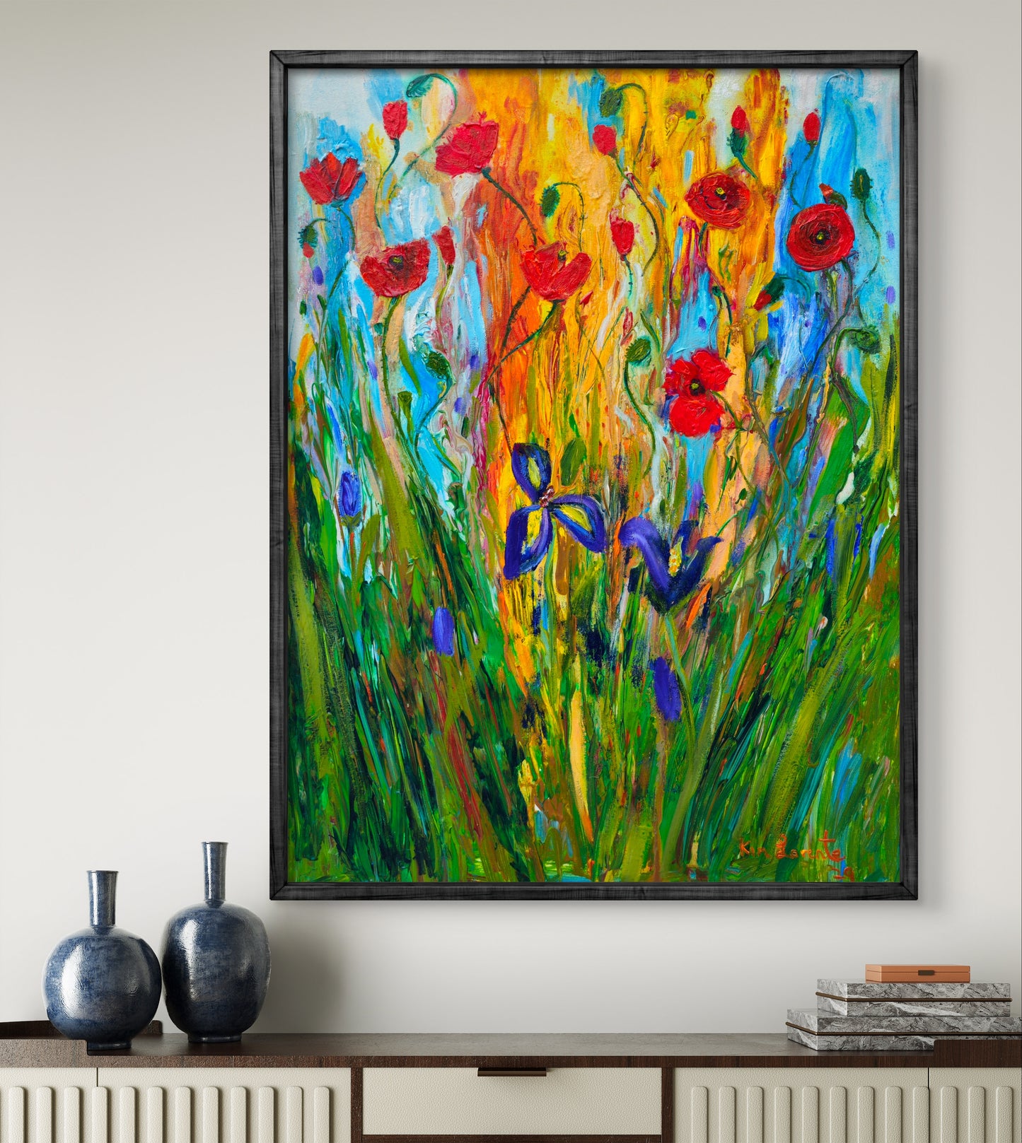 Wind over poppies
