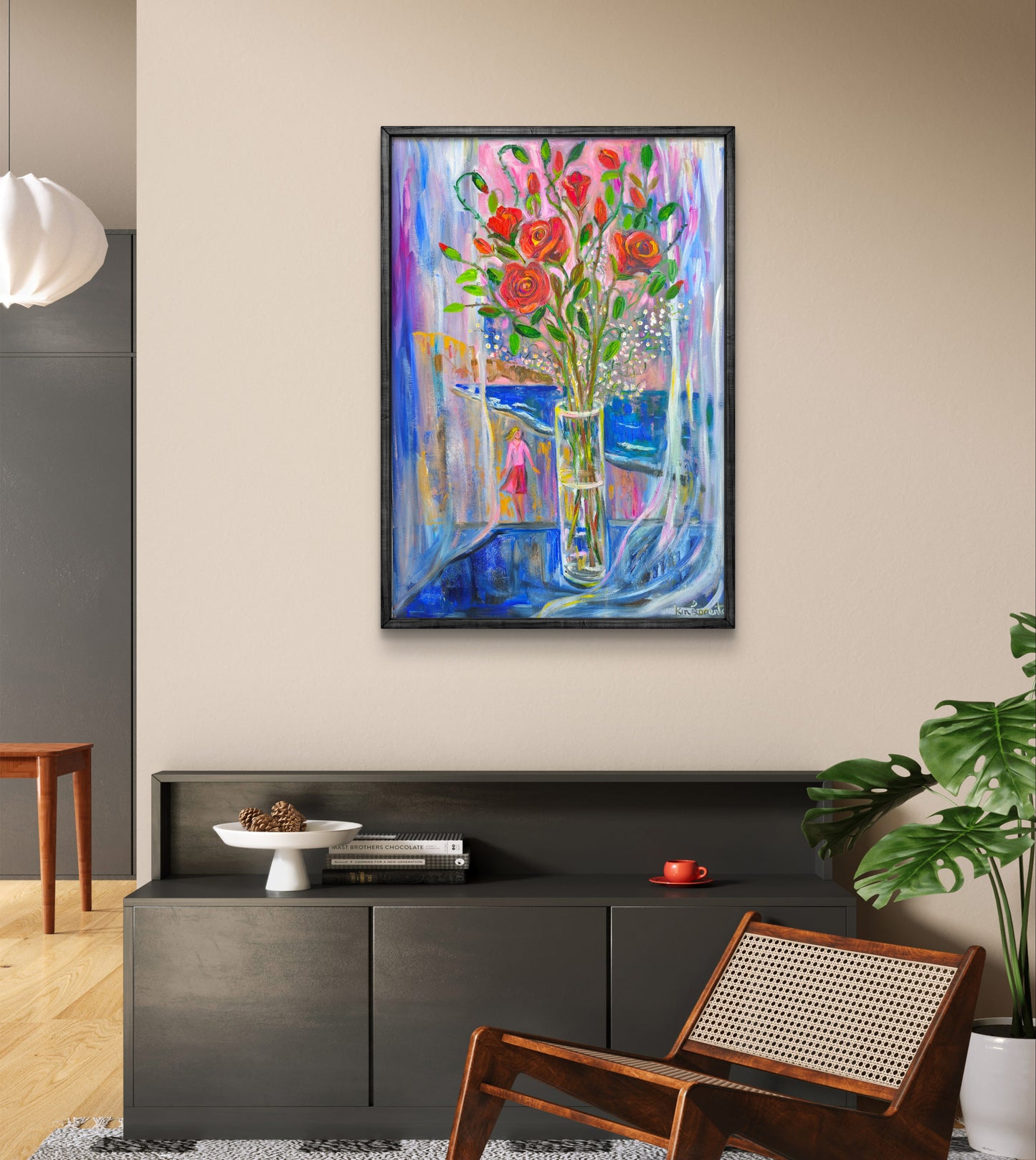 Flores y ventana
