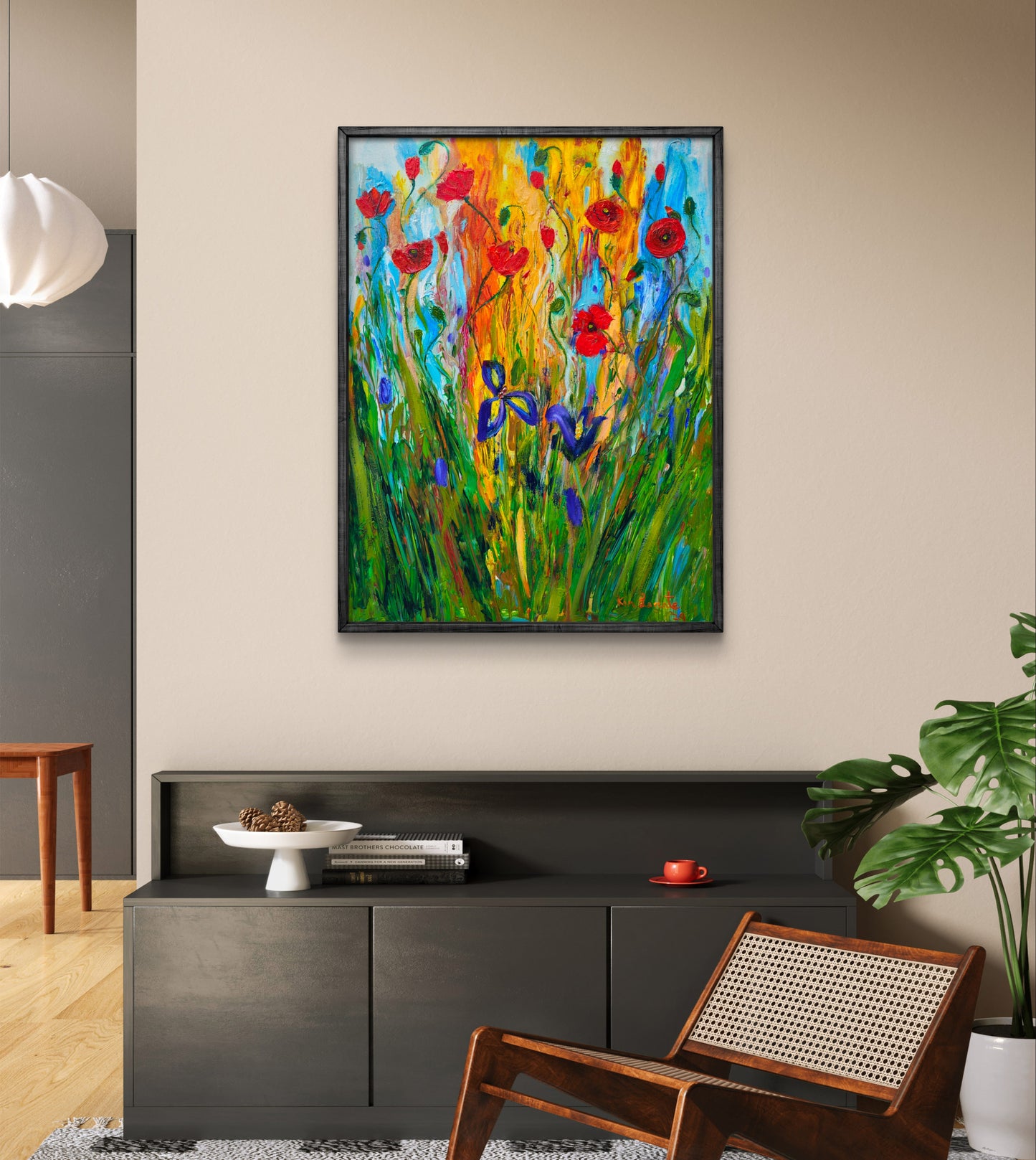 Wind over poppies