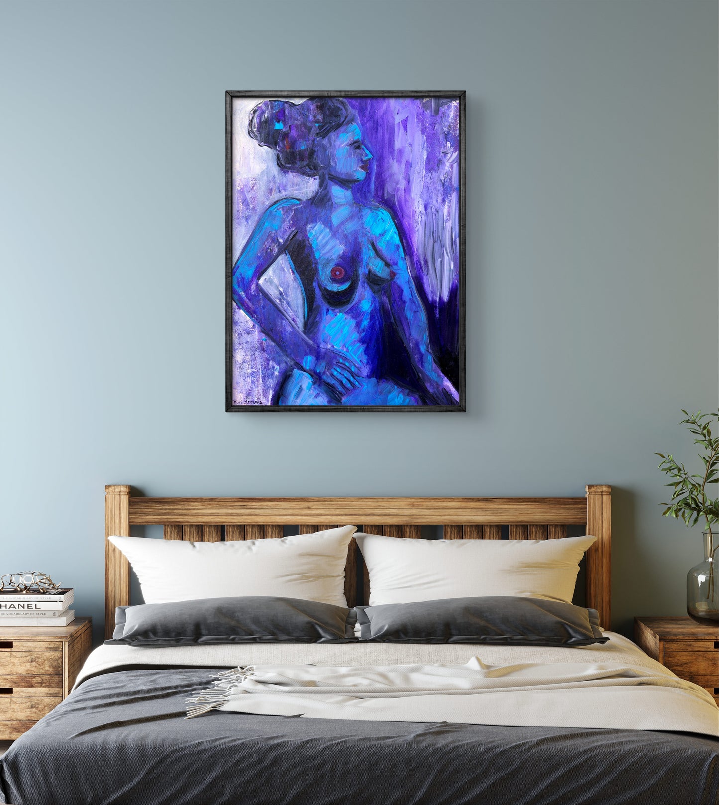 Desnudo en azul