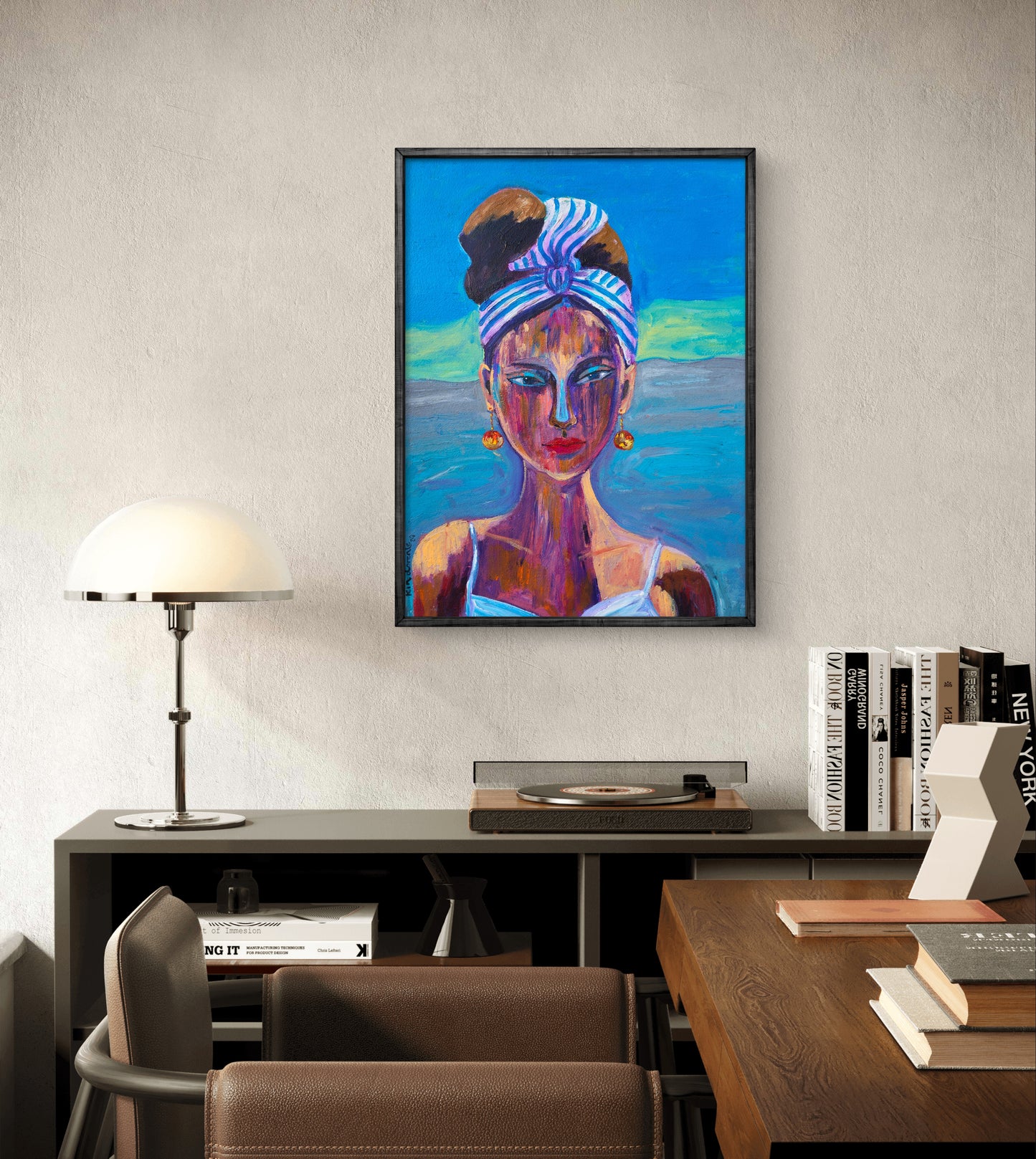 Mujer y mar
