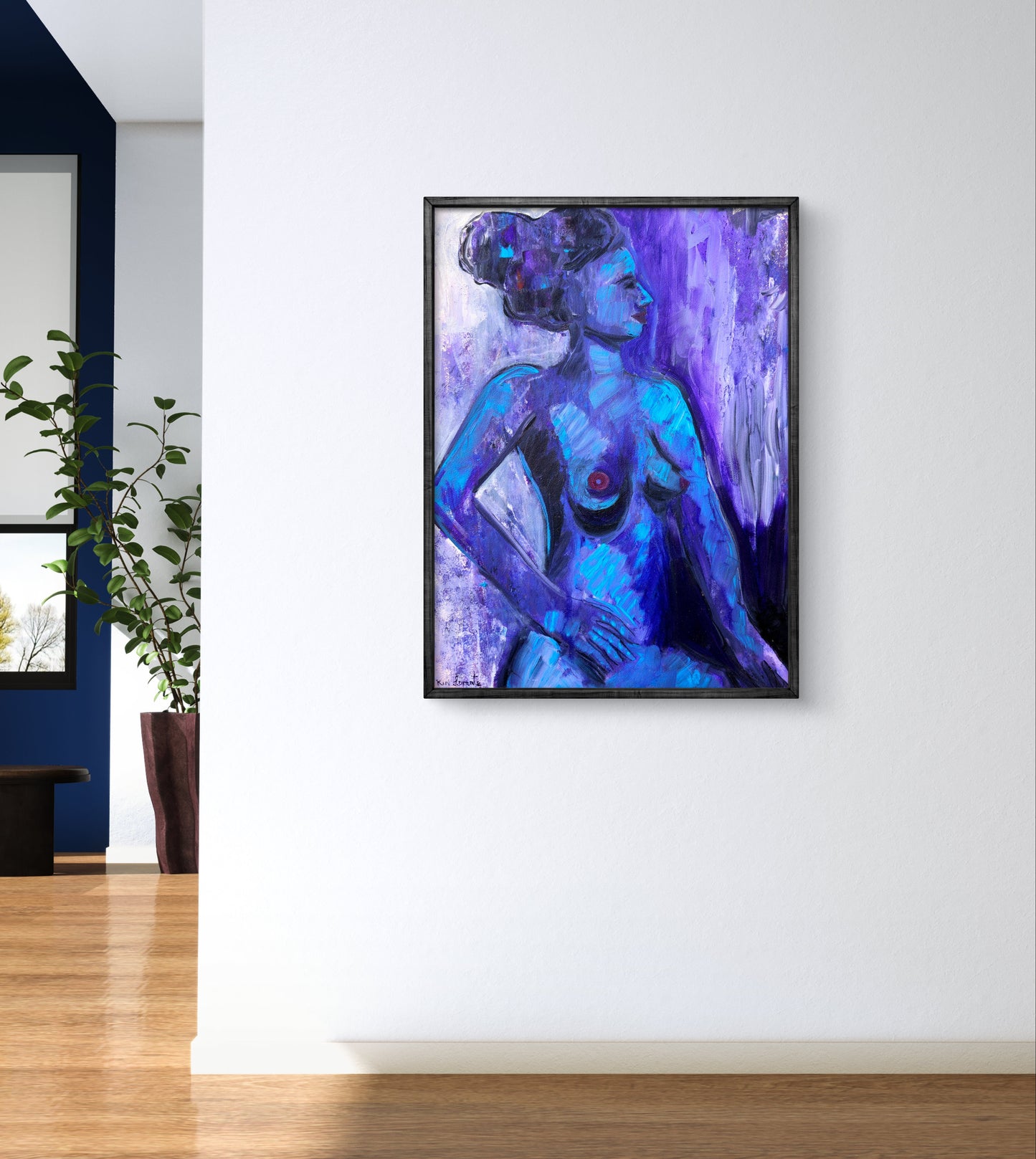 Desnudo en azul
