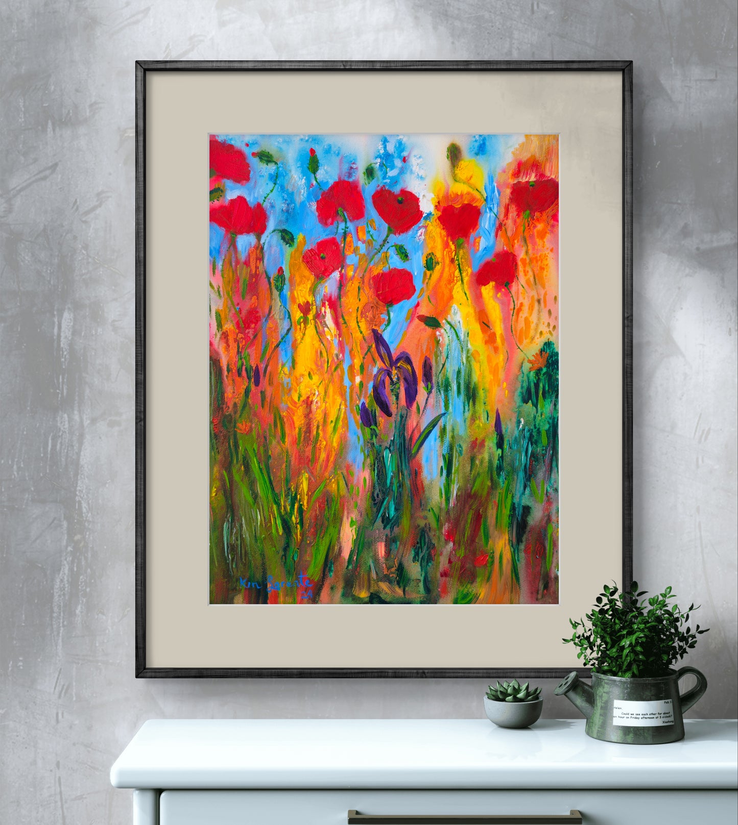 Baile de amapolas