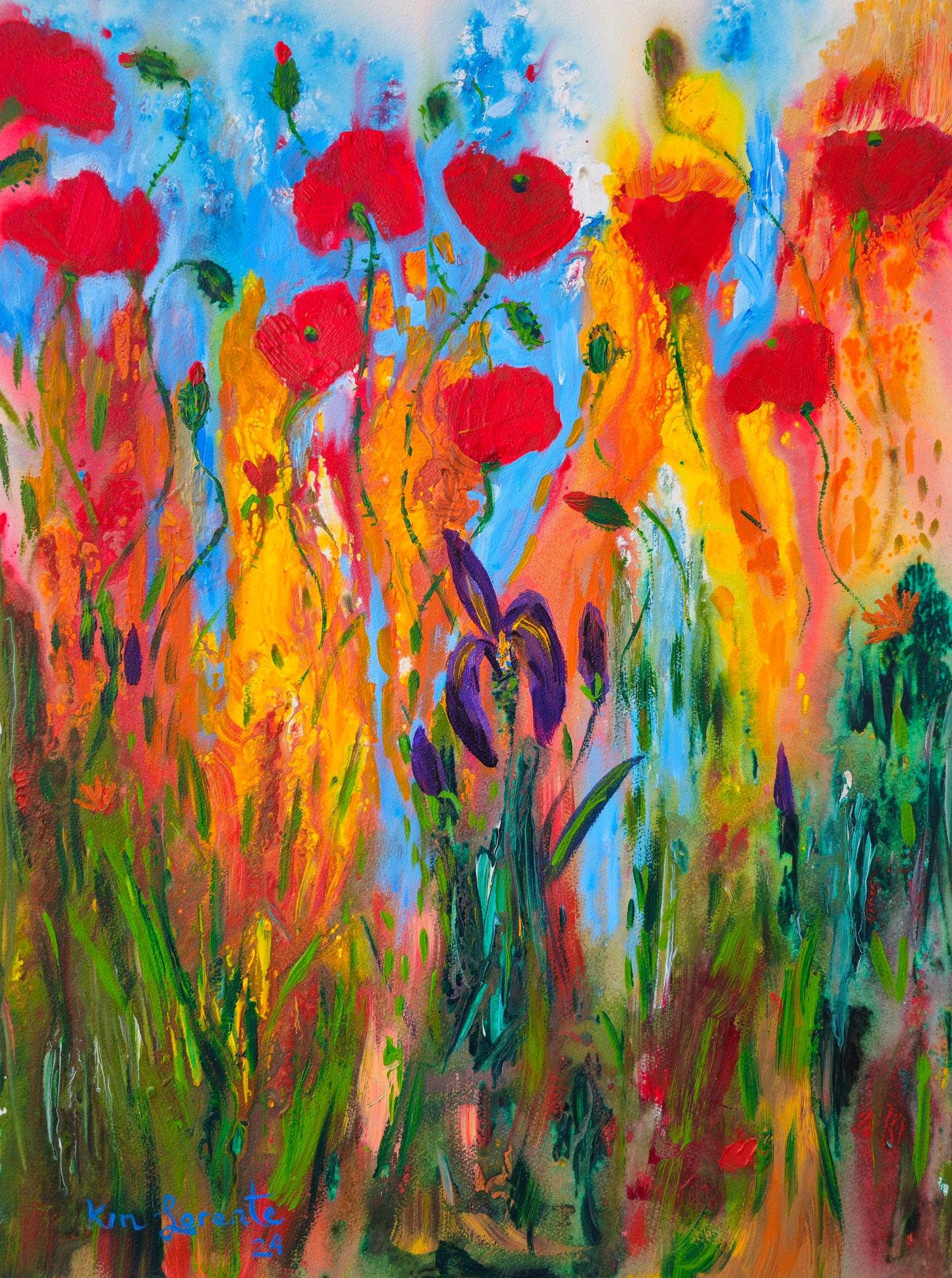 Baile de amapolas