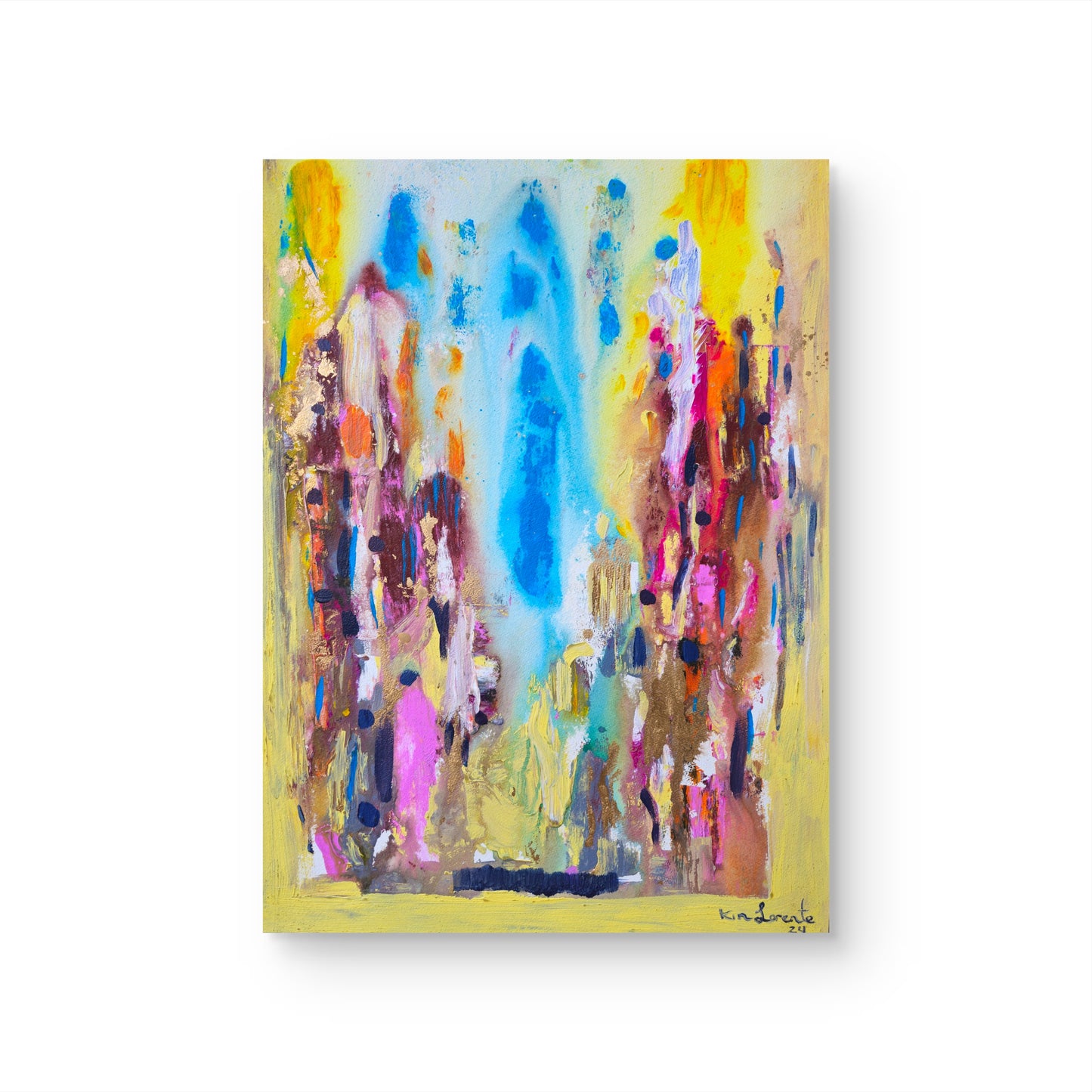 Yellow-sky blue constellation